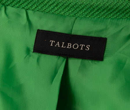 Talbots Women's Blazer Green Size M SKU 000308-6