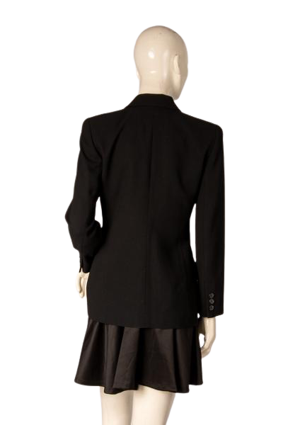 Linda Allard for Ellen Tracy Women's Blazer Black Size 4P SKU 000308-7