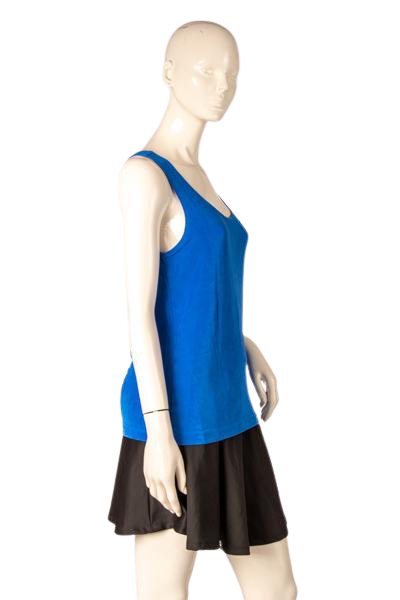 Travelers by Chico's Women's Tank Top Royal Blue Size 2 SKU 000306-8