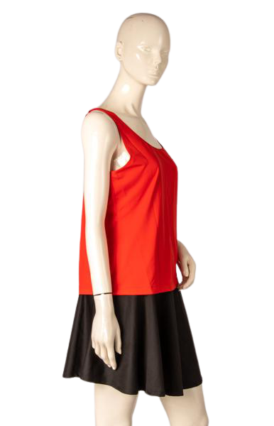 Chico's Women's Tank Top Red Size 2 SKU 000306-10