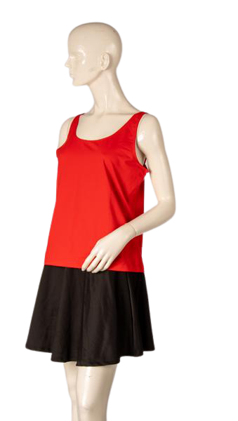 Chico's Women's Tank Top Red Size 2 SKU 000306-10