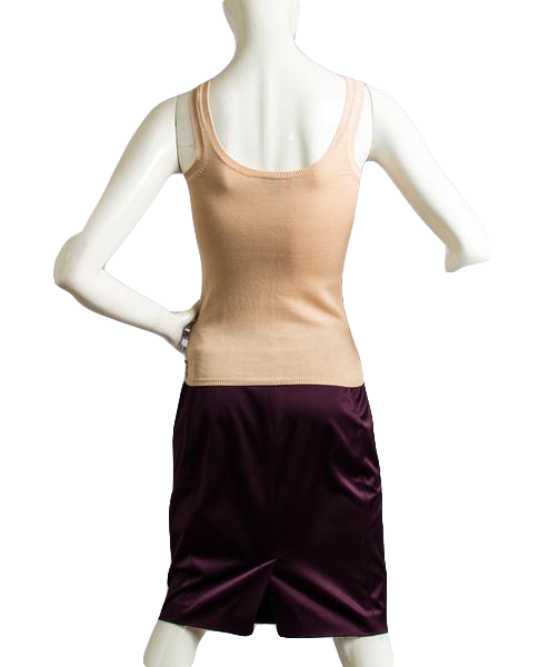 Calvin Klein Satin Skirt Size 2 (SKU 000019)