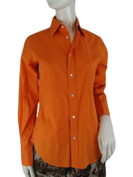 Ralph Lauren 60's Shirt Orange Size 10 (Blue Label)  SKU 000198-6
