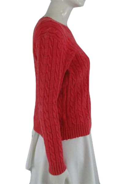 Load image into Gallery viewer, Ralph Lauren 80&amp;#39;s Sweater Melon Size S SKU 000198-1
