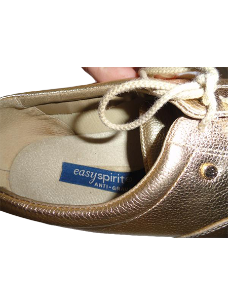 Easy Spirit anti-gravity Tennis shoes Gold 8B (SKU 000192-5)