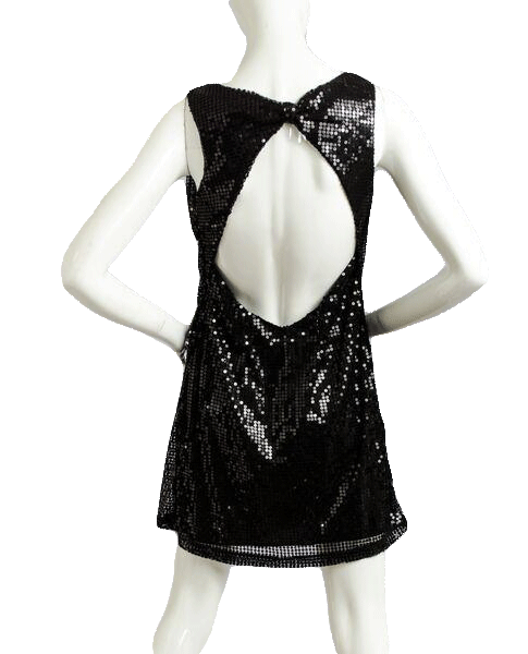 Spotlight Black Sequin Dress Size Medium (SKU 000