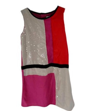 DKNY 50's Dress Multi-colored Child's Size M SKU 000208-3
