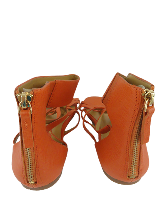 Load image into Gallery viewer, Nine West Women&amp;#39;s Sandals Orange 10M NWOT SKU 000280-4
