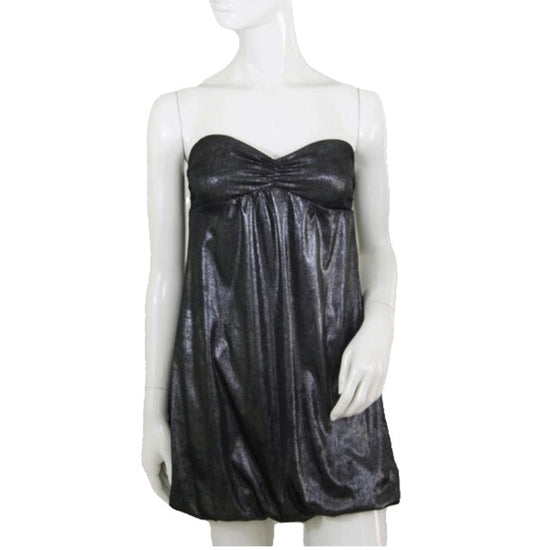 Guess Jeans Metallic Black Strapless Dress Size Small SKU 000167 Designers On A Dime Guess Jeans Metallic Black Strapless Dress Size Small SKU 000167 Designers On A Dime