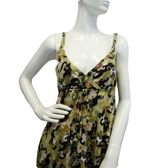 INC 60's Camouflage Dress Size Large SKU 000077