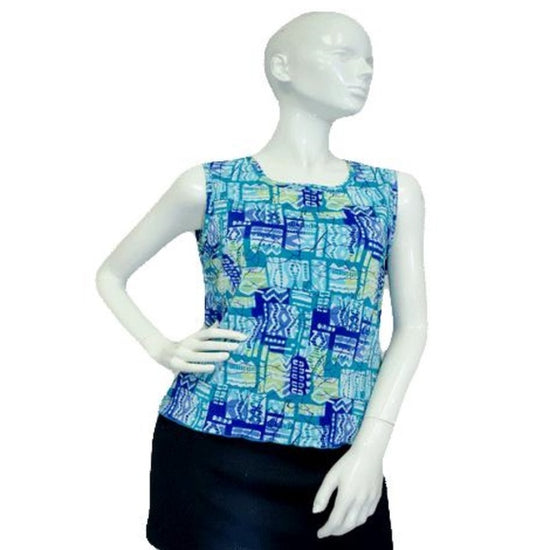 Choices 70's Tank Top Blue Size Large (SKU 000025)
