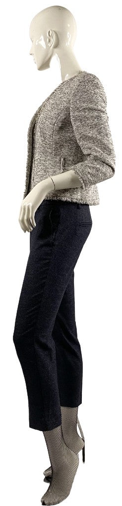 ANN TAYLOR Pants, Black Patterned, Size 2P, SKU 000363-4