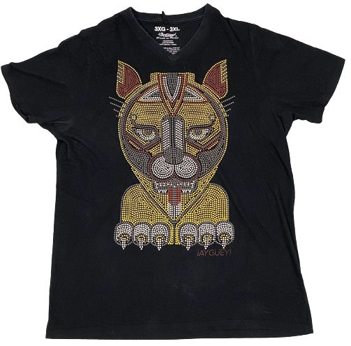 Load image into Gallery viewer, AY GUEY Men&amp;#39;s Graphic T Shirt. Size 3XL, SKU 000313-8
