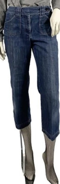 ANN TALOR Denim Jeans, Blue, Size 4, SKU 000318-12
