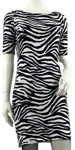 Ralph Lauren Dress Fitted Zebra Print  Size S  SKU 000343-7