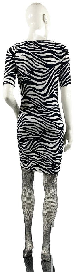 Ralph Lauren Dress Fitted Zebra Print  Size S  SKU 000343-7