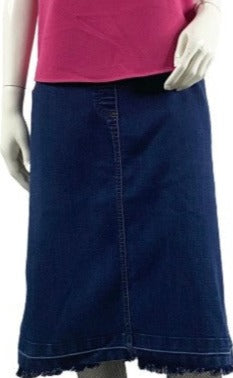 Westbound Woman Skirt Denim Blue Size 20W  SKU 000328-5