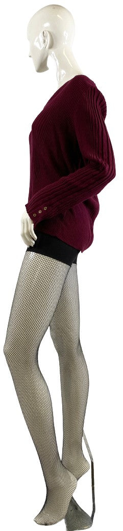 Liz Claiborne Sweater Wine Size XXL  SKU 000325-4
