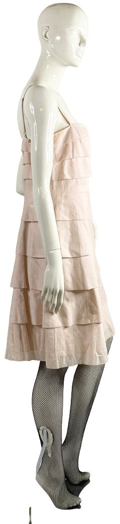 BCBG Maxazria Dress Light Pink Size 10  SKU 000332-5
