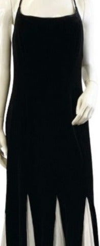 Night Way Dress Black White Inserts  Size 14  SKU 000333-3