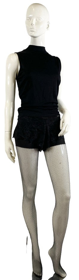 Thong Lace Black Size 4XL NWOT  SKU 000368-6