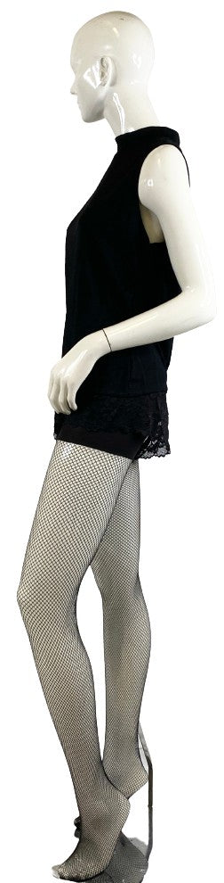 Versace Top Black Sleeveless Size 46  SKU 000368-5