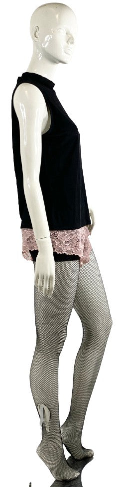 Thong Lace Pink Size 4XL NWOT  SKU 000368-11