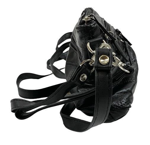 Load image into Gallery viewer, Stone New York Purse Black Patch Leather NWOT SKU 000368-10
