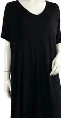 J. Valdi Dress Black Maxi Size XL  SKU 000361-16