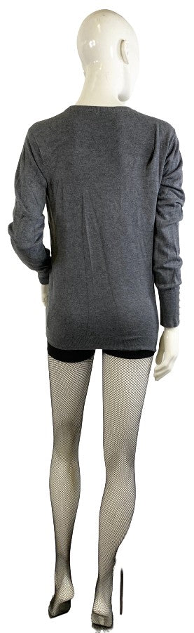 Zara Top/Sweater Grey Long Sleeve Size XL  SKU 000314-20