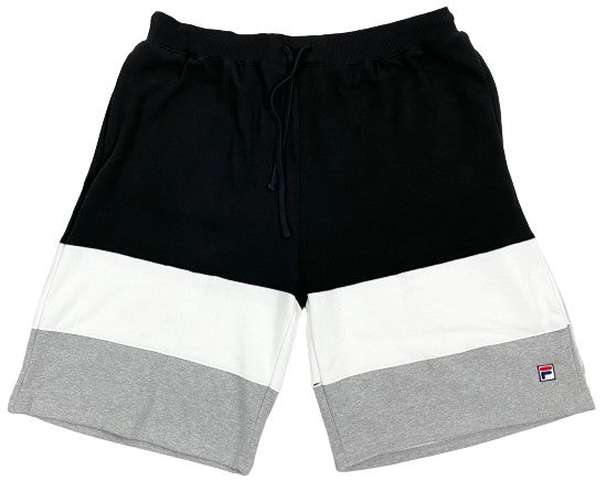 FILA Shorts Men's Black Grey White Size 3XL NWT  SKU 000370-1
