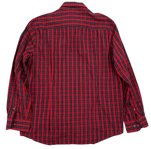 Barr III Men's Shirt Red Black White  Size XL  SKU 000371-12