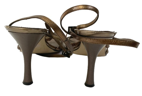 Nine West Heels Bronze Size 9.5 SKU 000281-8