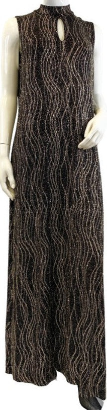 RONNI NICOLE Dress Long Black Gold Sequins Size 16 SKU 000375-5 Designers On A Dime RONNI NICOLE Dress Long Black Gold Sequins Size 16 SKU 000375-5 Designers On A Dime