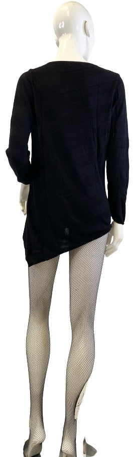 TU Top Black Long Sleeve Size 14 SKU 000323-15