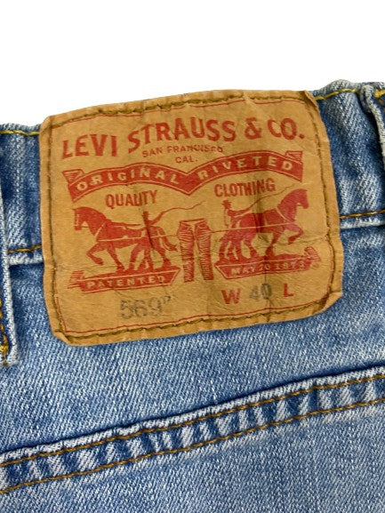 Levi Strauss Shorts Faded Denim SKU 000402
