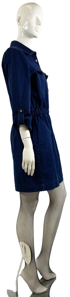 Michael Kors Dress Blue Denim Size 6 SKU 000403-6