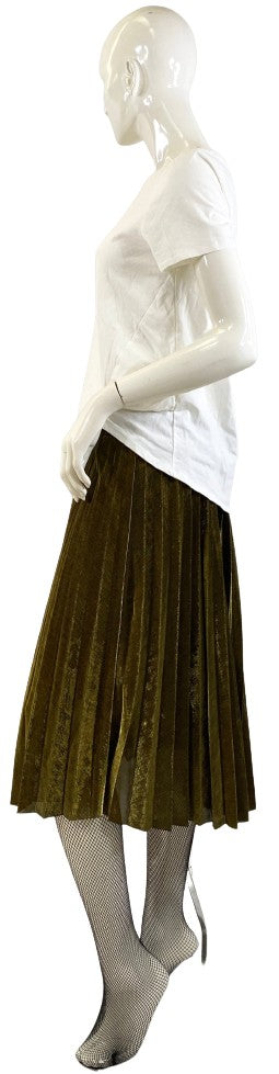 Chartou Skirt Black Gold Metallic Size XXL SKU 000403-7