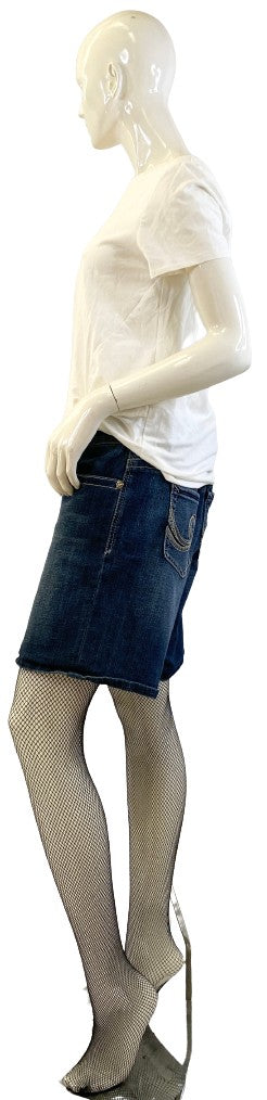 Seven 7 Luxe Shorts Blue Denim Size 16 SKU 000207-2