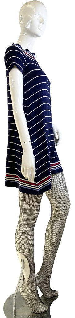 MaxStudio Dress Blue White Red Size S SKU 000311-7