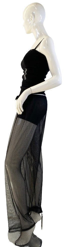 J. Valdi Pants Sheer Black Coverup SKU 000377