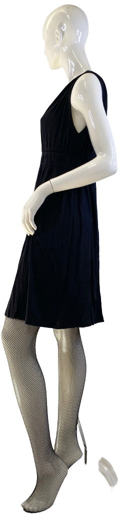 Ann Taylor Loft Dress Navy Blue Size M  SKU 000319-1