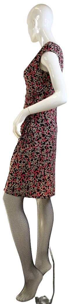 Ralph Lauren Dress Brown Pink Tan Size 6 SKU 000319-7