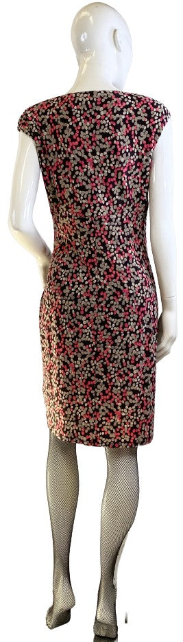 Ralph Lauren Dress Brown Pink Tan Size 6 SKU 000319-7