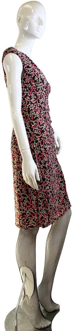 Ralph Lauren Dress Brown Pink Tan Size 6 SKU 000319-7