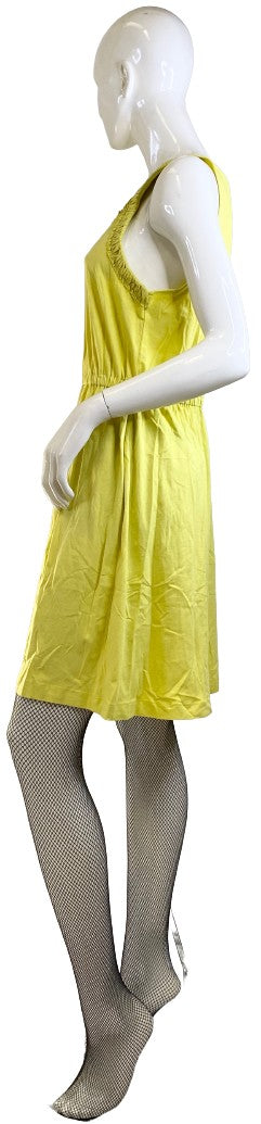 Ann Taylor Loft Dress Yellow Size LP SKU 000319-12