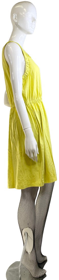 Ann Taylor Loft Dress Yellow Size LP SKU 000319-12