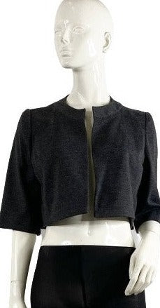 Calvin Klein Blazer Cropped Grey SKU 000405-8