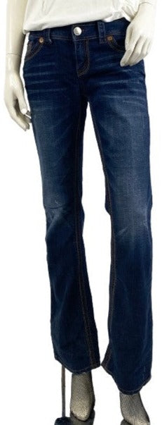 Seven 7 Jeans Blue Denim Bootcut Size 29 SKU 000376-1 – Designers On A Dime