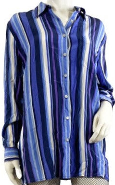 Ralph Lauren Shirt Blue White Purple Size 2X SKU 000410-8